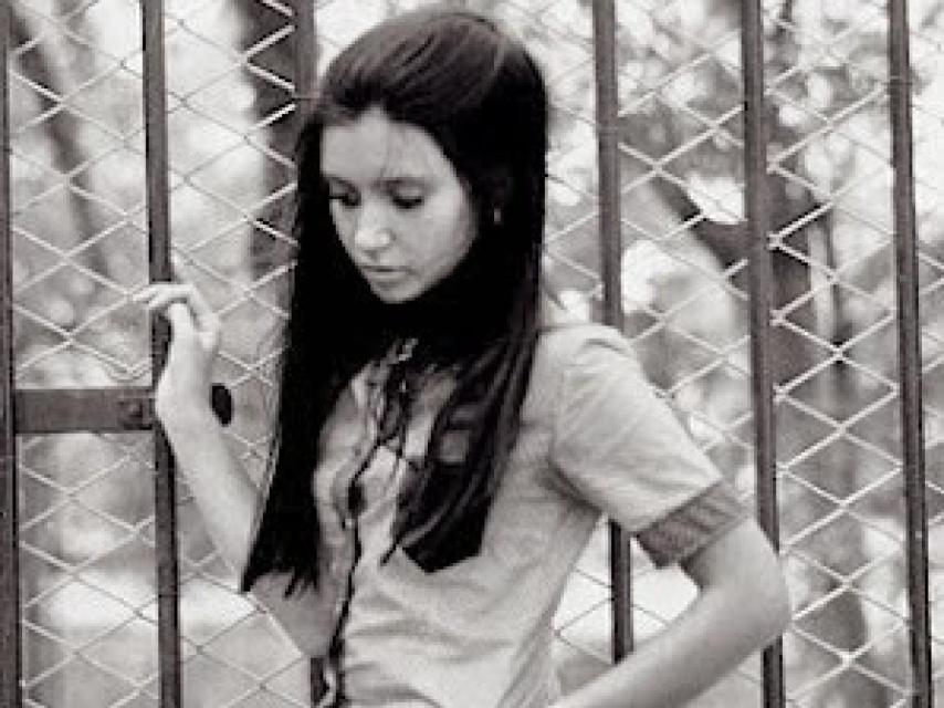 Cristina de adolescente