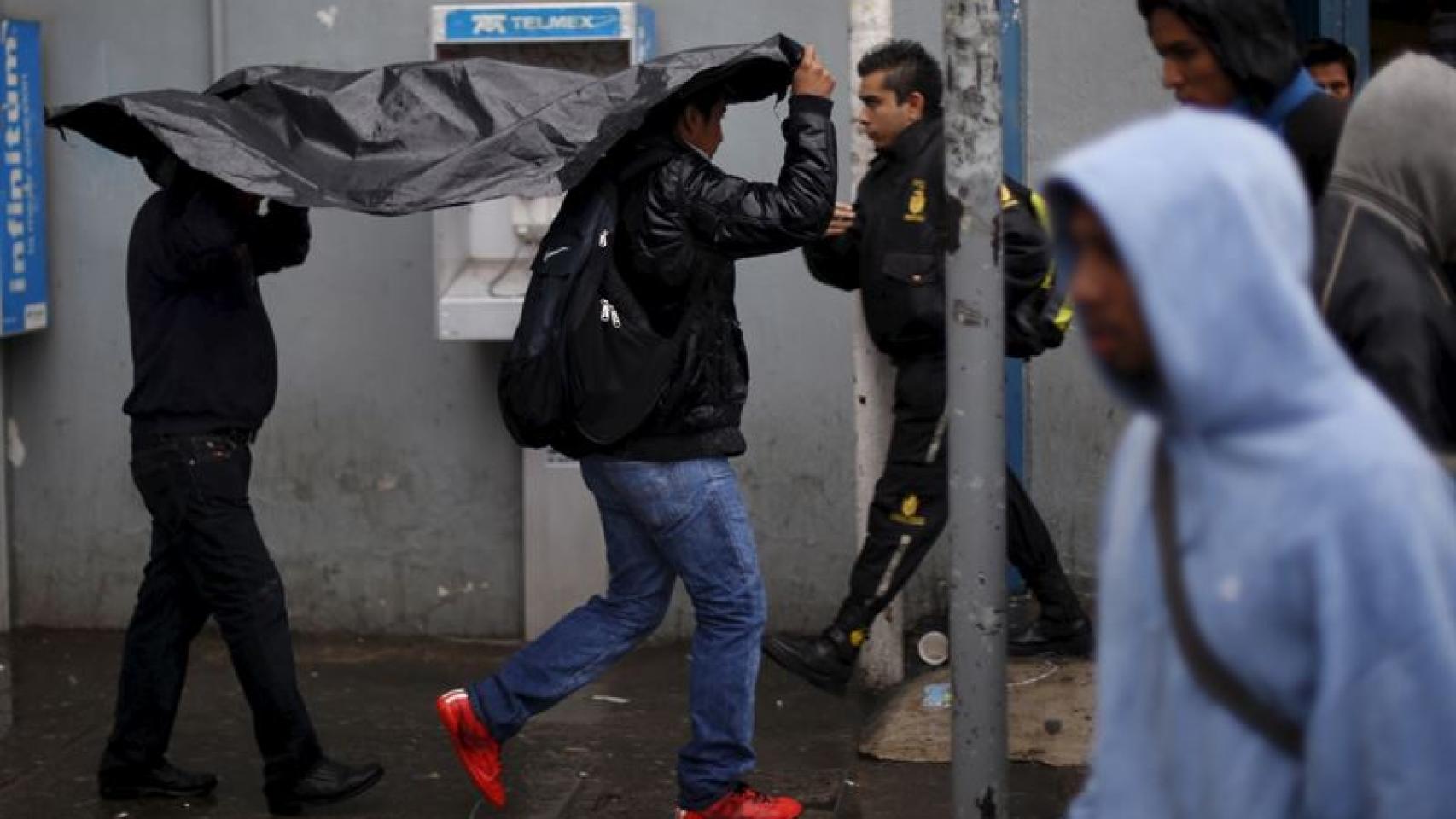 Imagen satelital del huracán Patricia. / NOAA
