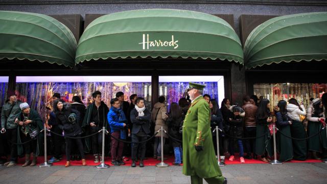 Exterior de los grandes almacenes Harrods