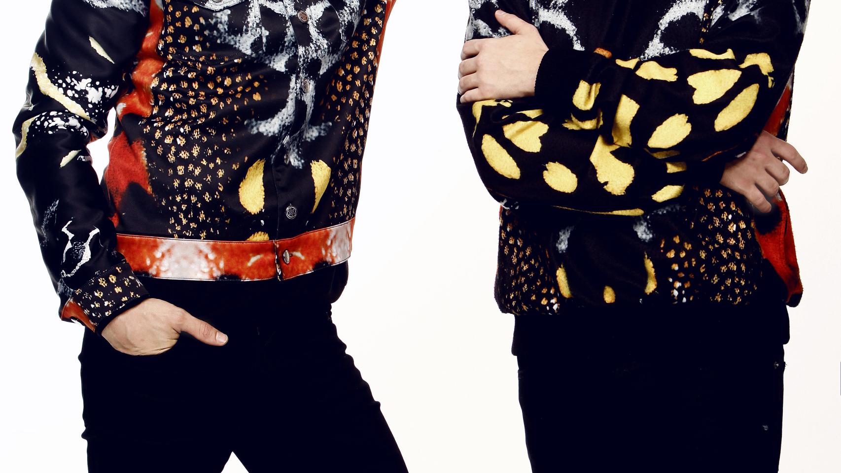 Pepino & Crawford conjuntados para la sesión