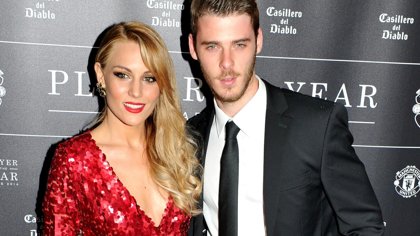 Edurne junto a su novio, David de Egea