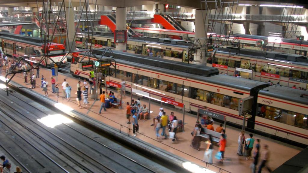 El área de Cercanías de la Estación de Tren de Atocha.