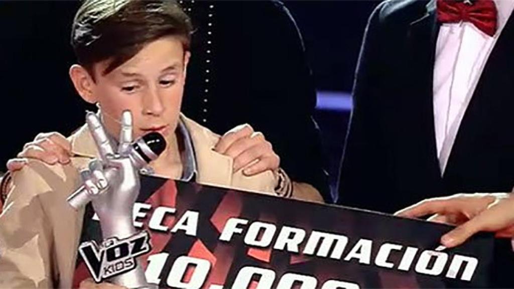 José María y Manuel Carrasco, ganadores de la segunda edición de 'La Voz Kids'