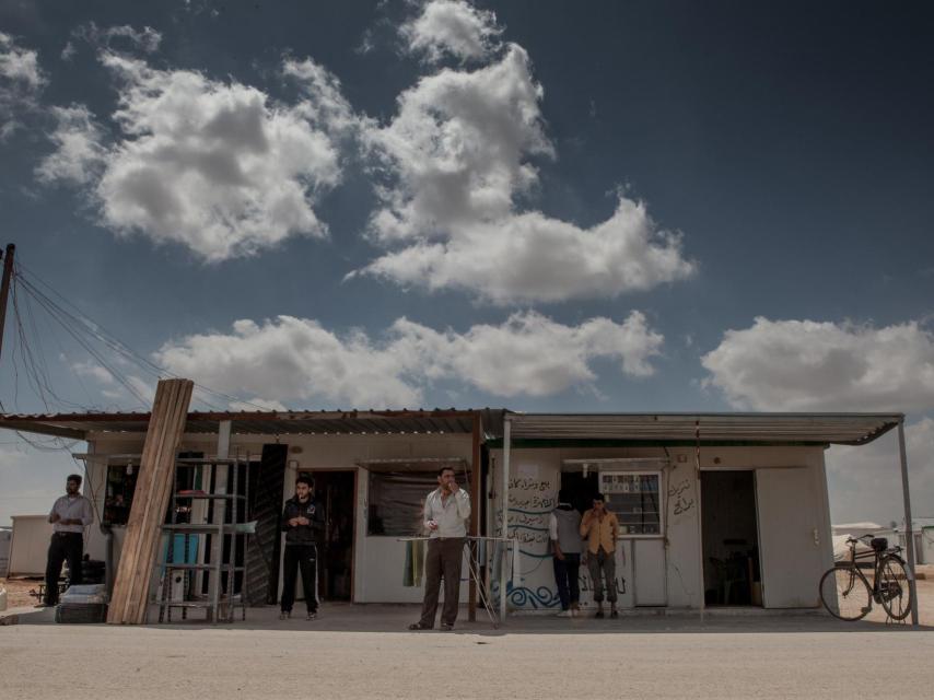 Tienda en Zaatari / District Zero y Oxfam Intermon