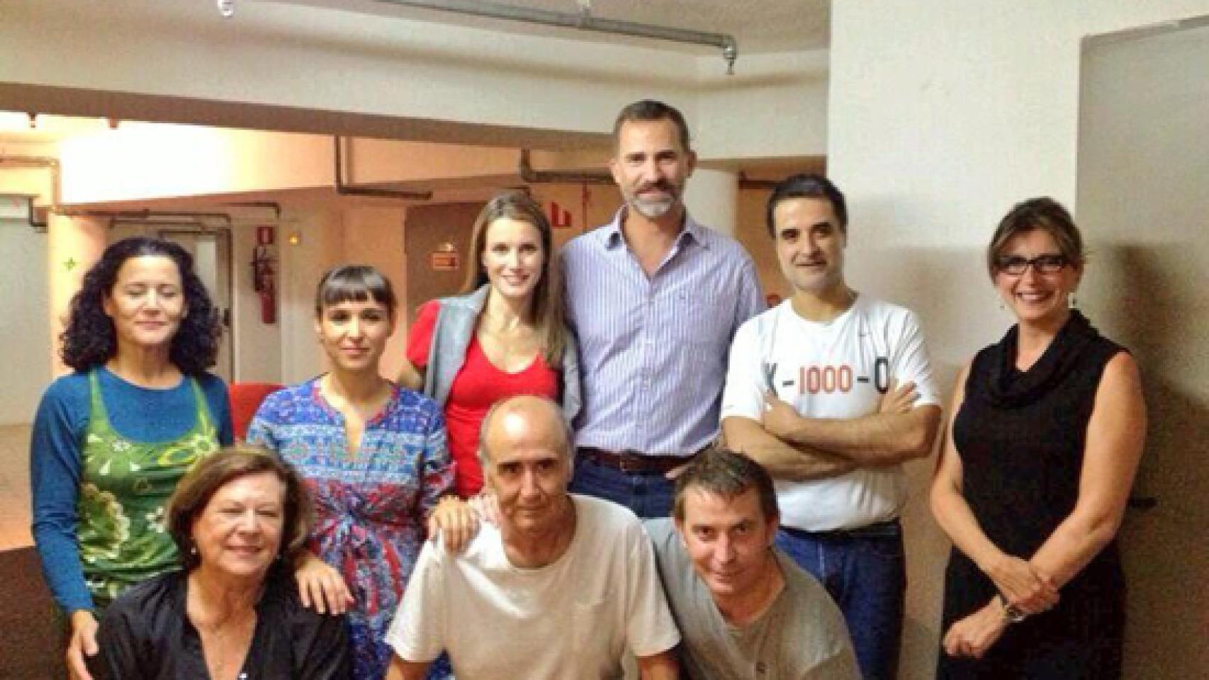 Felipe y Letizia acudieron a ver la exittosa comedia  'Toc Toc' en el Príncipe Gran Vía de Madrid