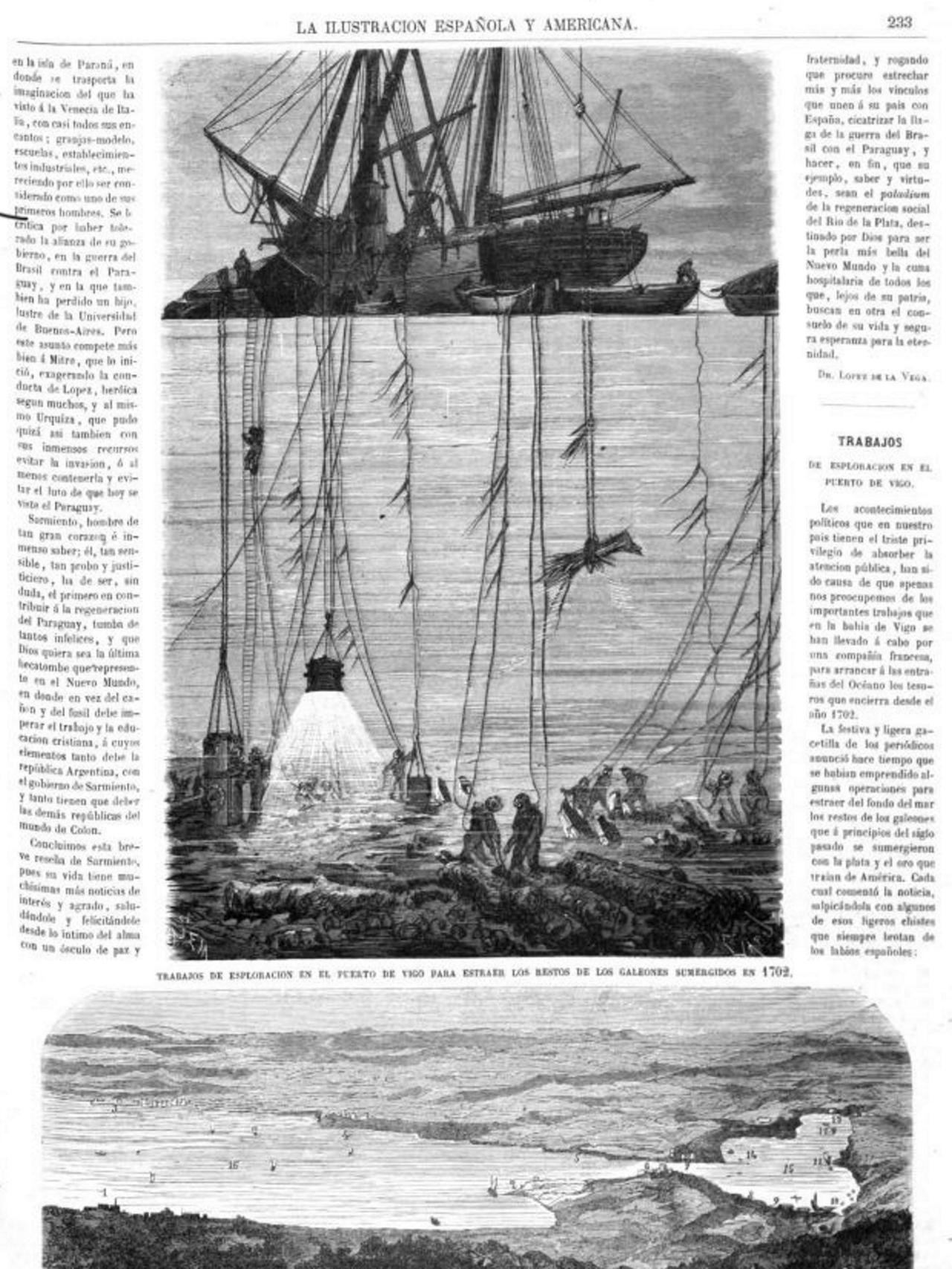 Los buzos de Nemo cogiendo el tesoro.