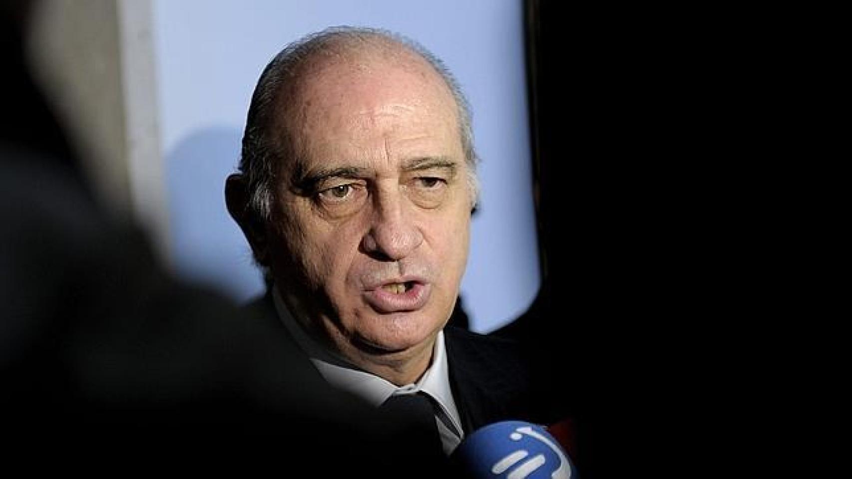 El ministro del Interior, Jorge Fernández Díaz