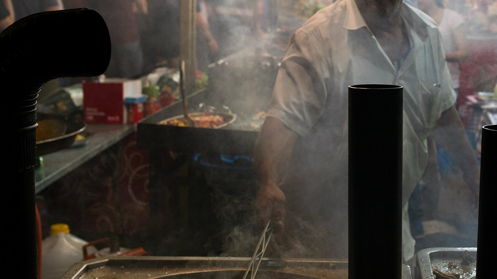 Trabajador de la hostelería.