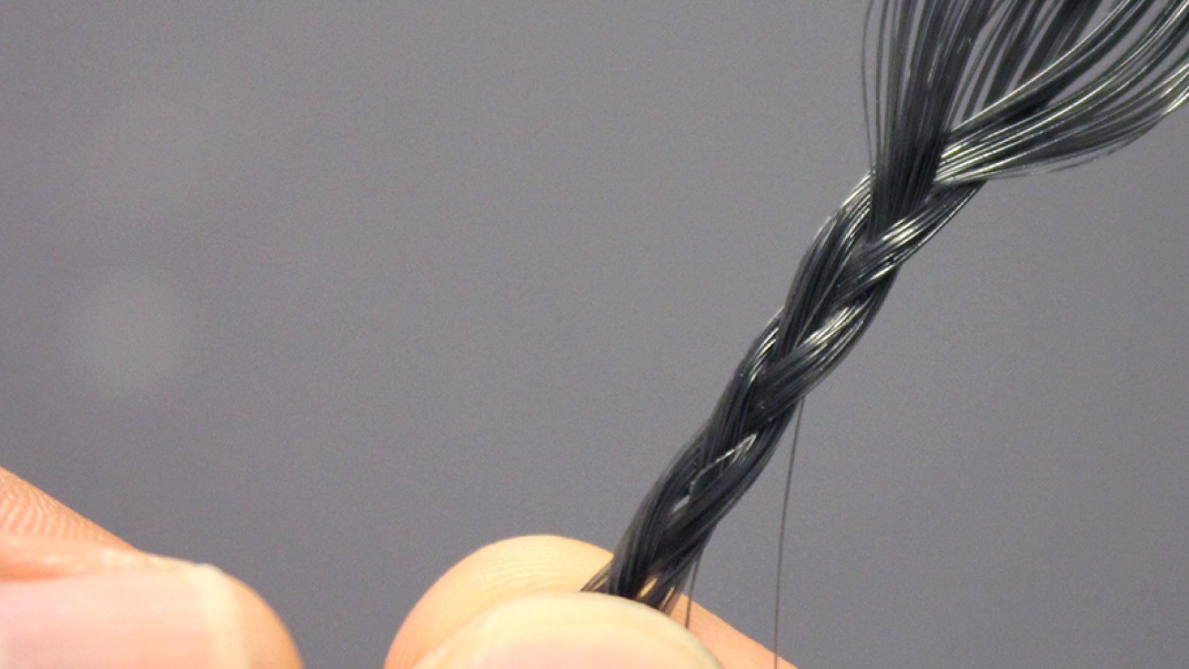 Se pueden crear trenzas y todo.