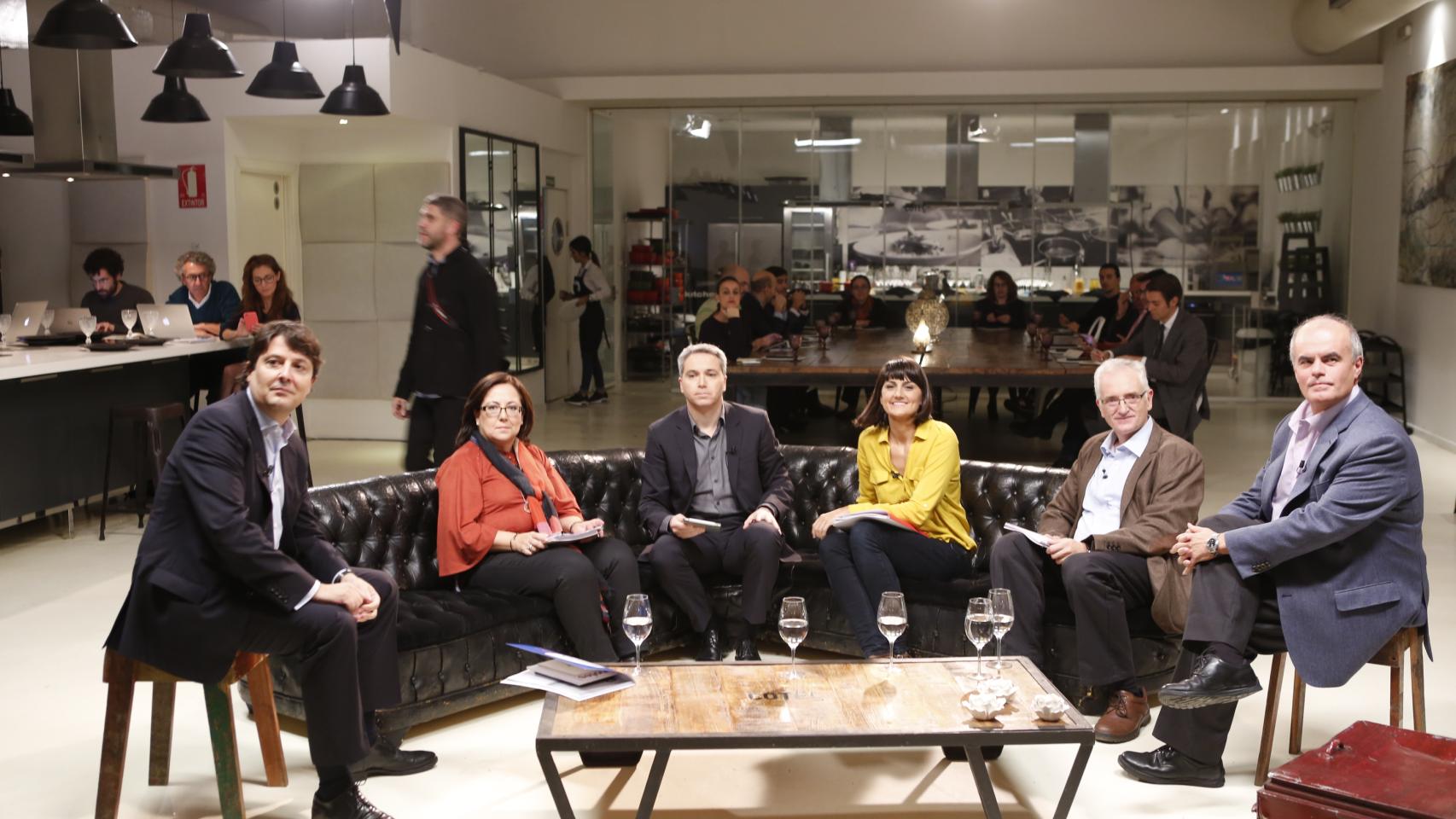 Un momento del debate en Cotec.