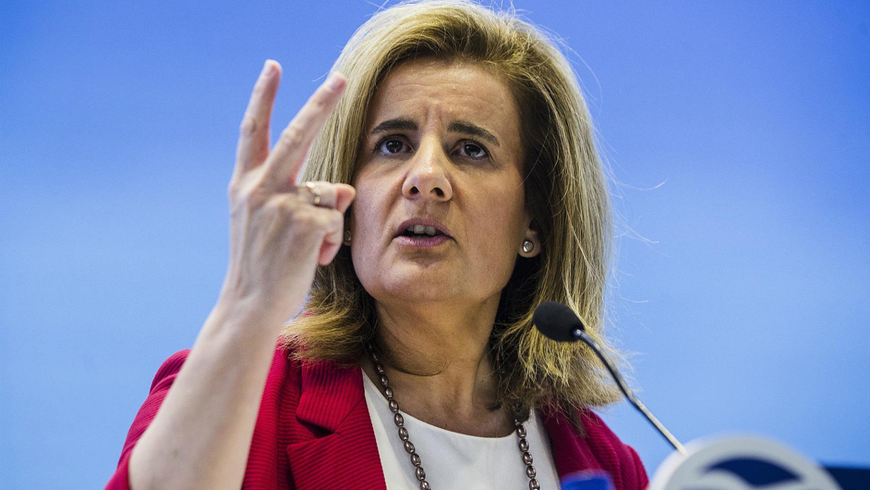 Fátima Báñez, ministra de Empleo