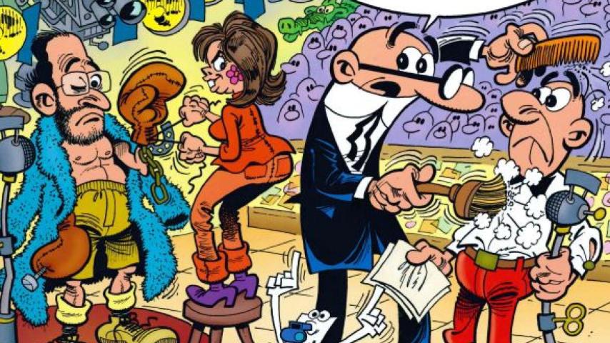 Ya sabes a quien votar: a Mortadelo y Filemón