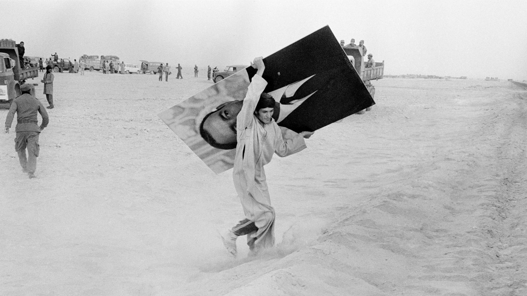 Más de 300.000 civiles participaron en la Marcha Verde, coordinada por Hassan II.