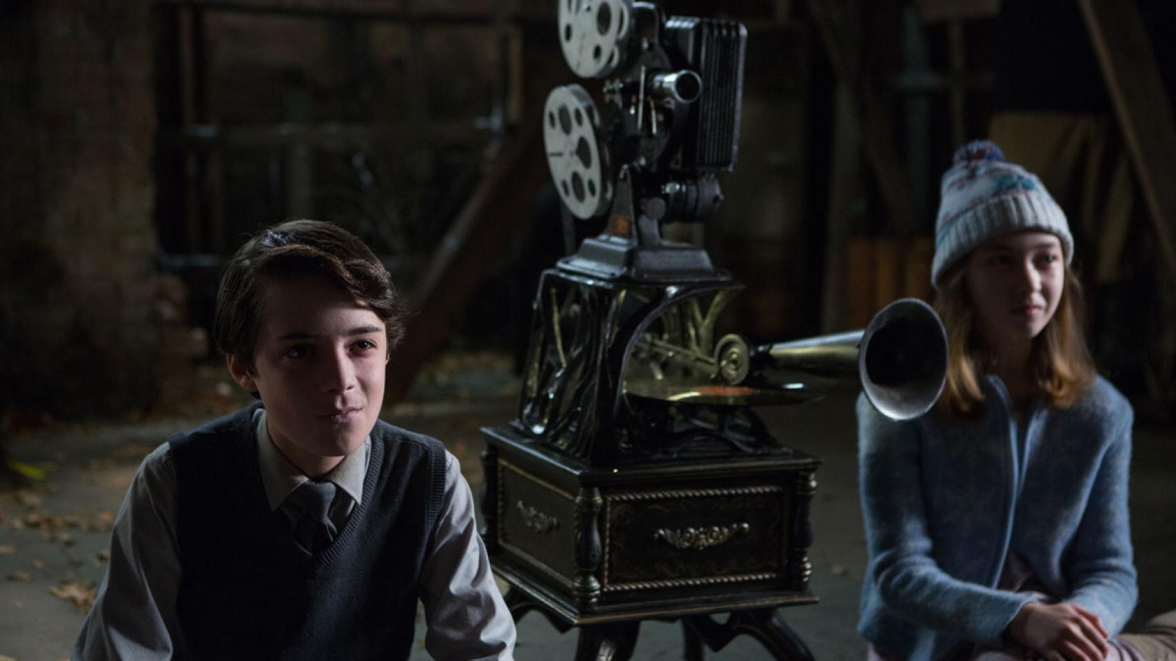 Dos de los protagonistas, en una de las escenas de la película.