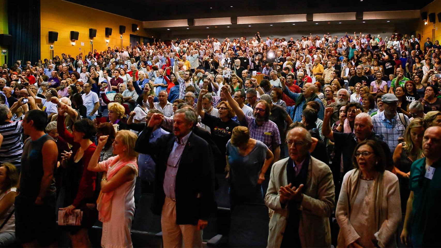 El público en el acto de recuerdo de los fusilados este septiembre.