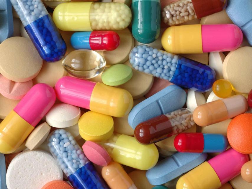 Conjunto de pastillas.