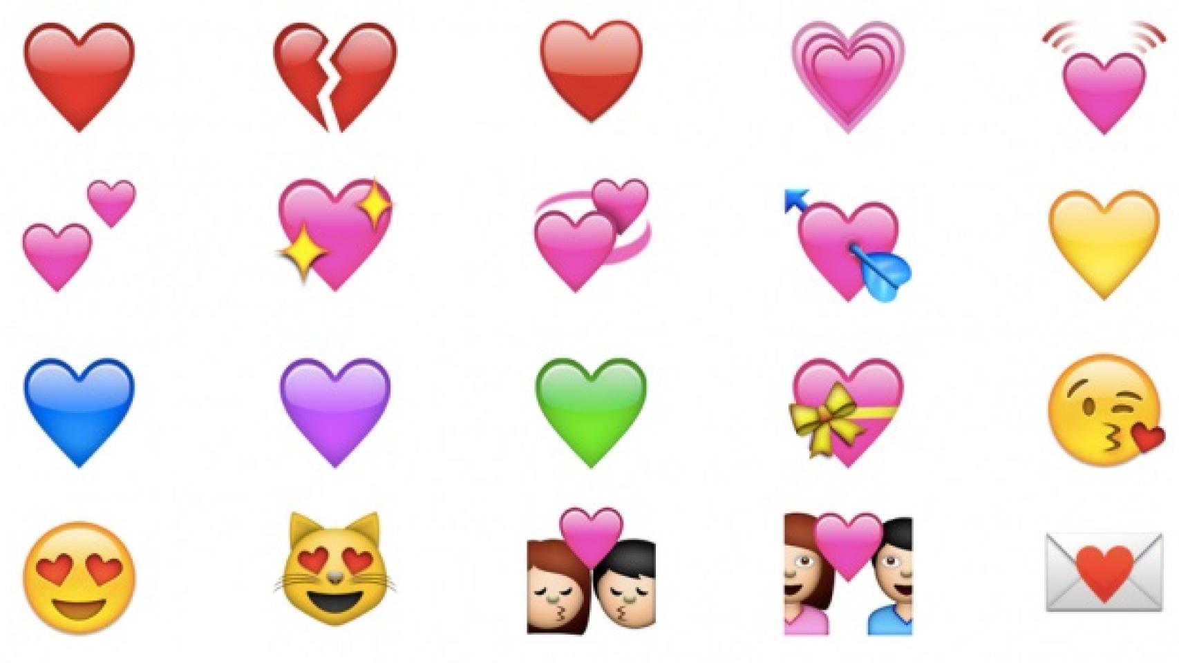 Emoticonos románticos que solemos utilizar