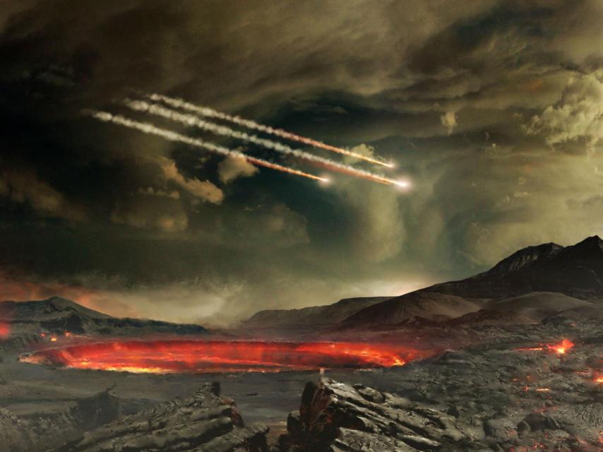 La Tierra una vez fue algo así.