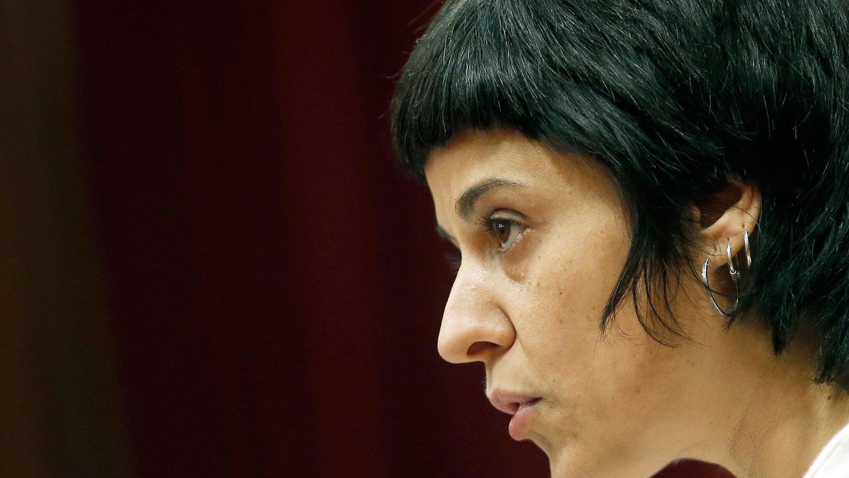 La diputada de la CUP Anna Gabriel.
