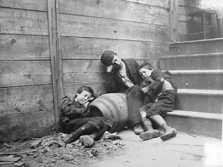 Imagen de la serie Así vive la otra mitad, de Jacob Riis