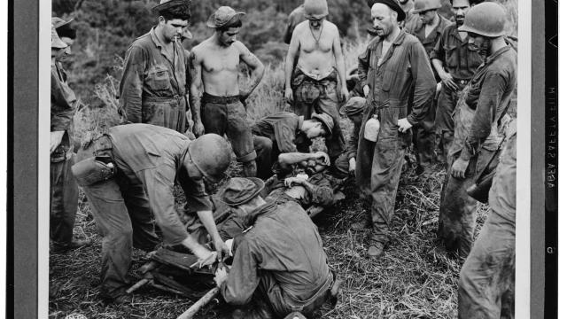 Soldados en las Islas Salomón