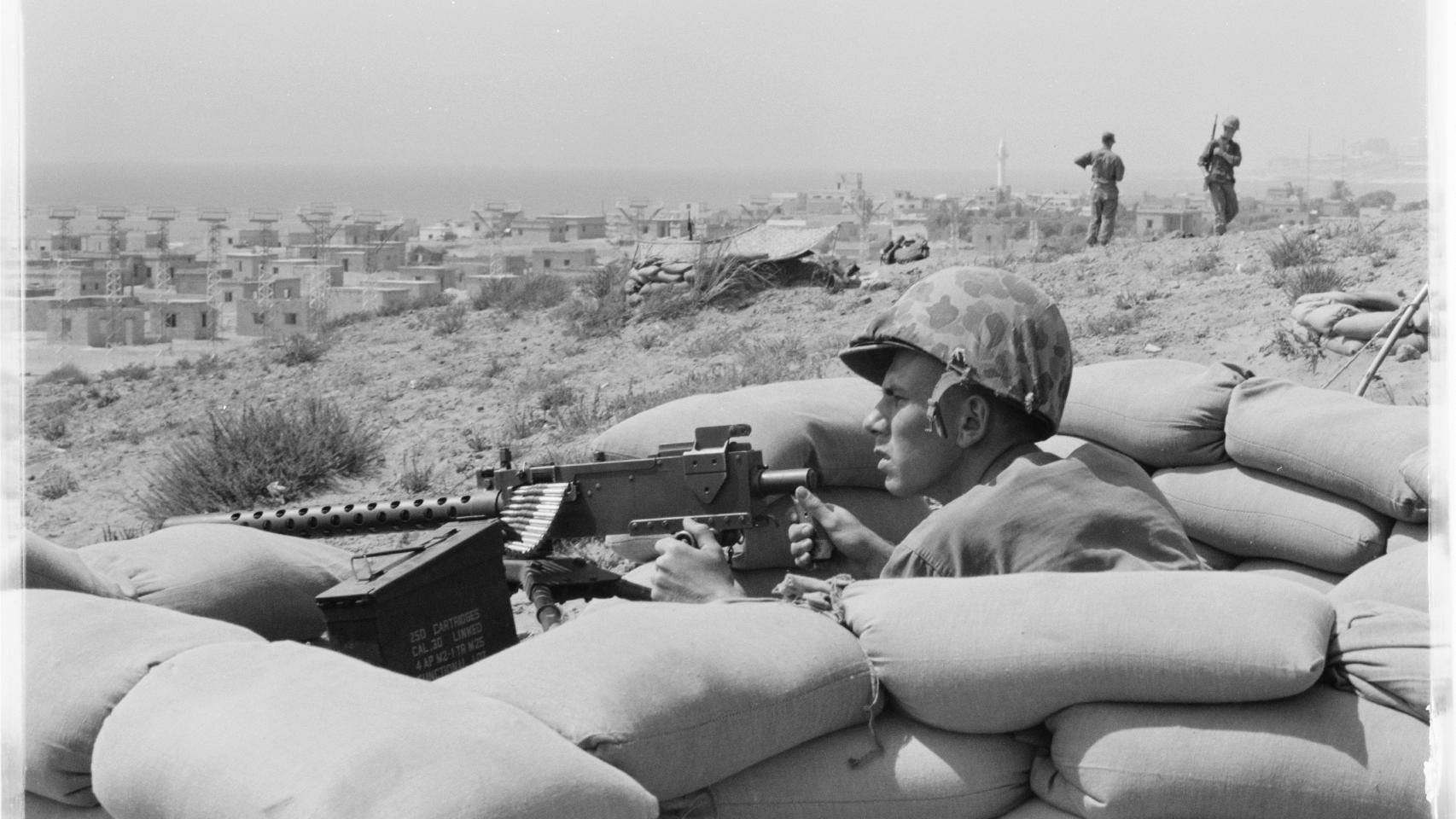 Un soldado en Iwo Jima