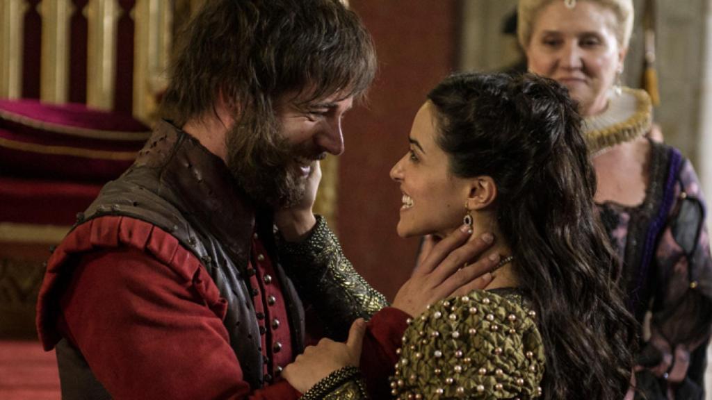 Carles Francino y Macarena García en 'La española inglesa'