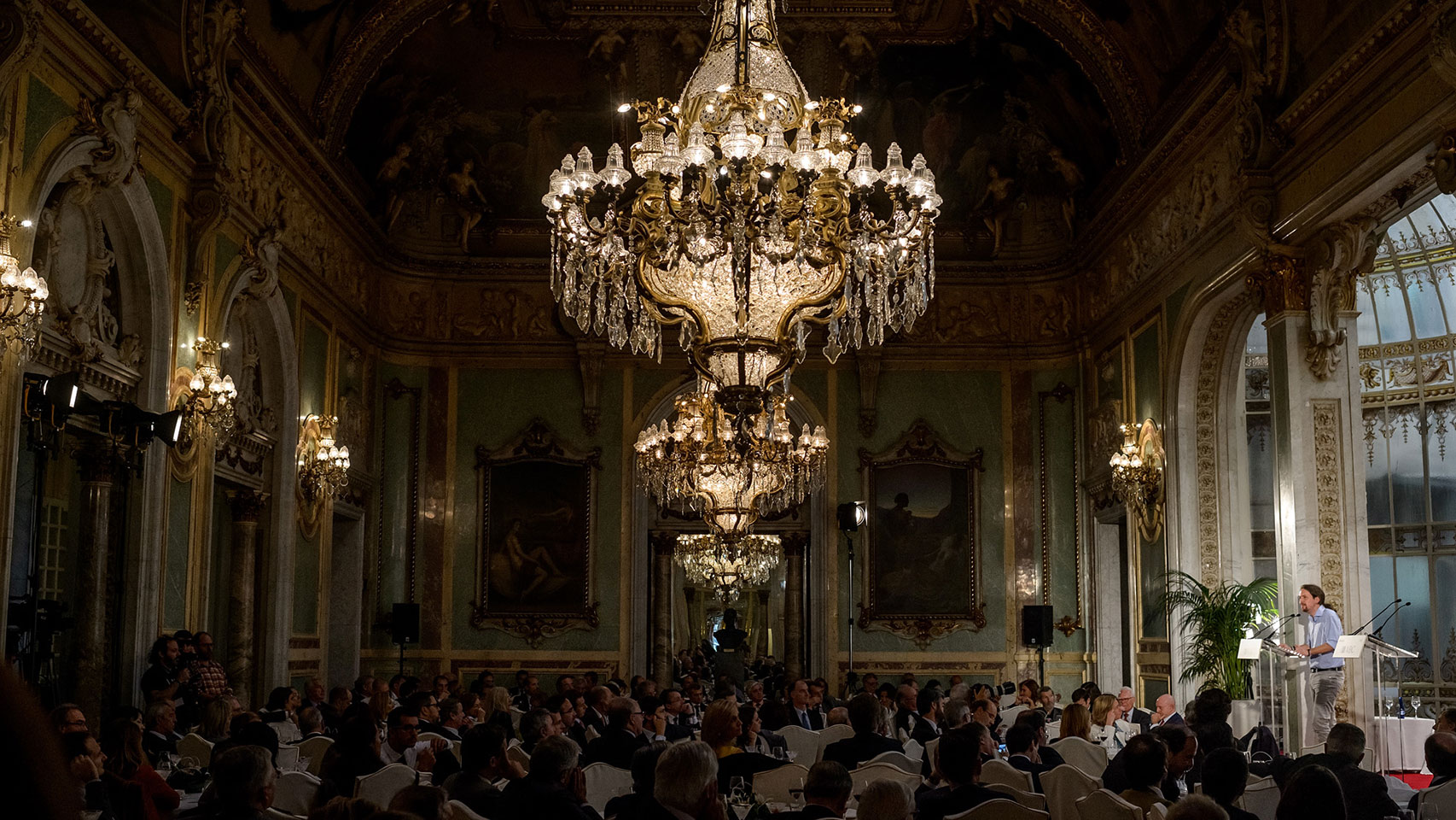 Pablo Iglesias interviene en el Foro ABC.