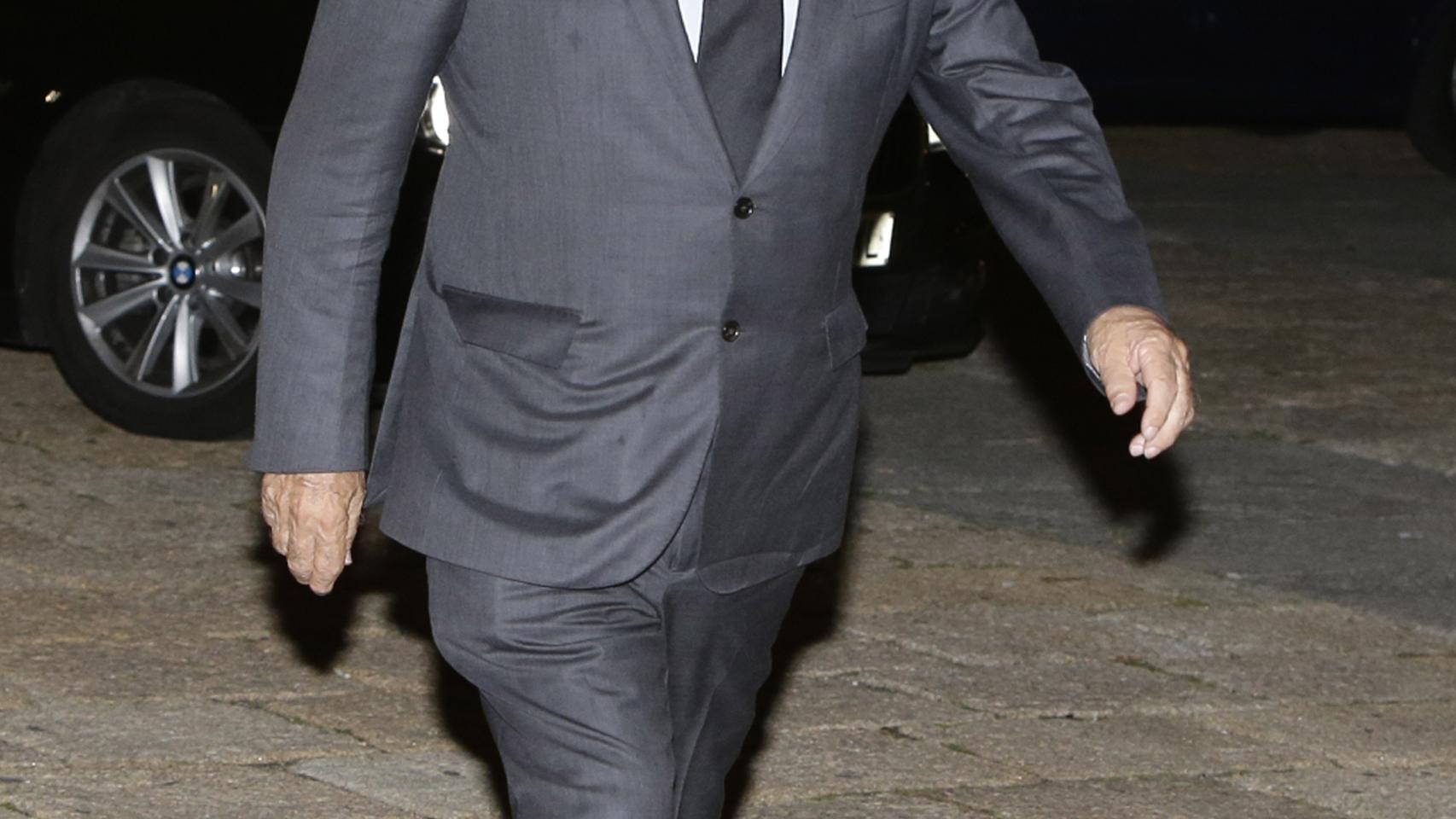 Carlos Falcó en el funeral por el Infante Don Carlos de Borbón