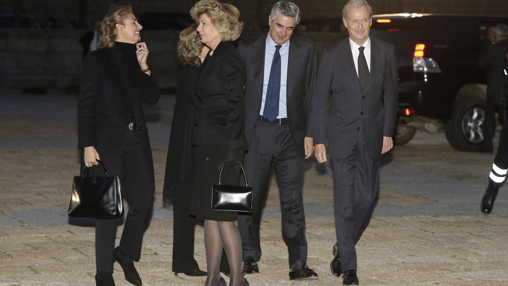 Pedro Morenés y su mujer Goretti Escauriaza Barreiro