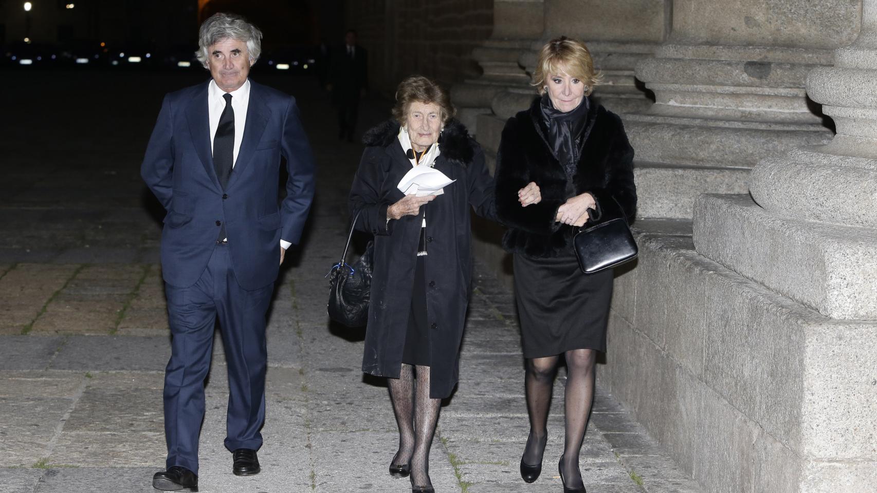 Esperanza Aguirre y su marido, Fernando Ramírez de Haro y Valdés