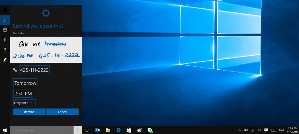 windows cortana