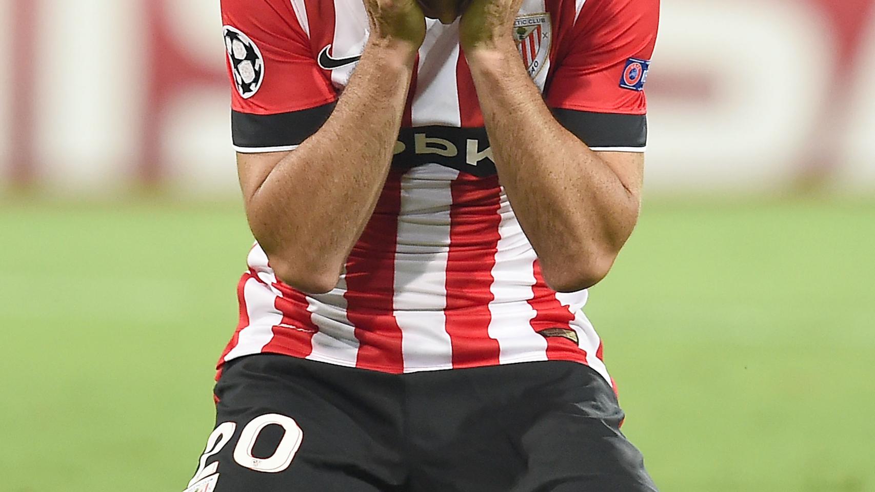 Adúriz durante un partido esta temporada.