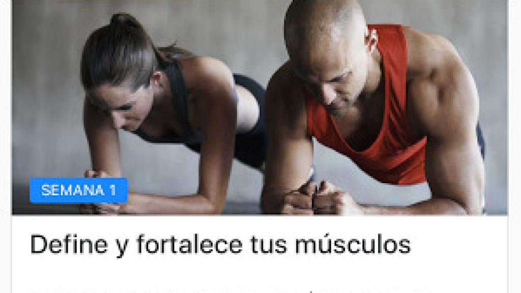 Runtastic Results, entrena con tu propio cuerpo y tu smartphone, nada más