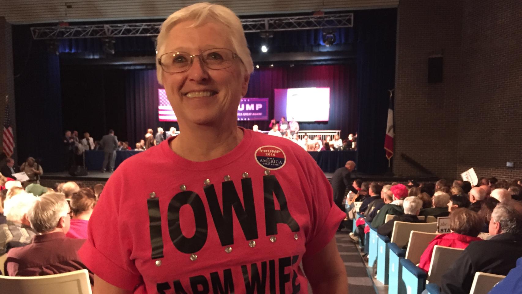 Dianne Jorgenson, seguidora de Trump.