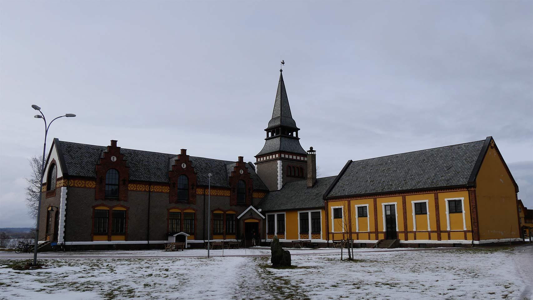 La iglesia de Bastoy.