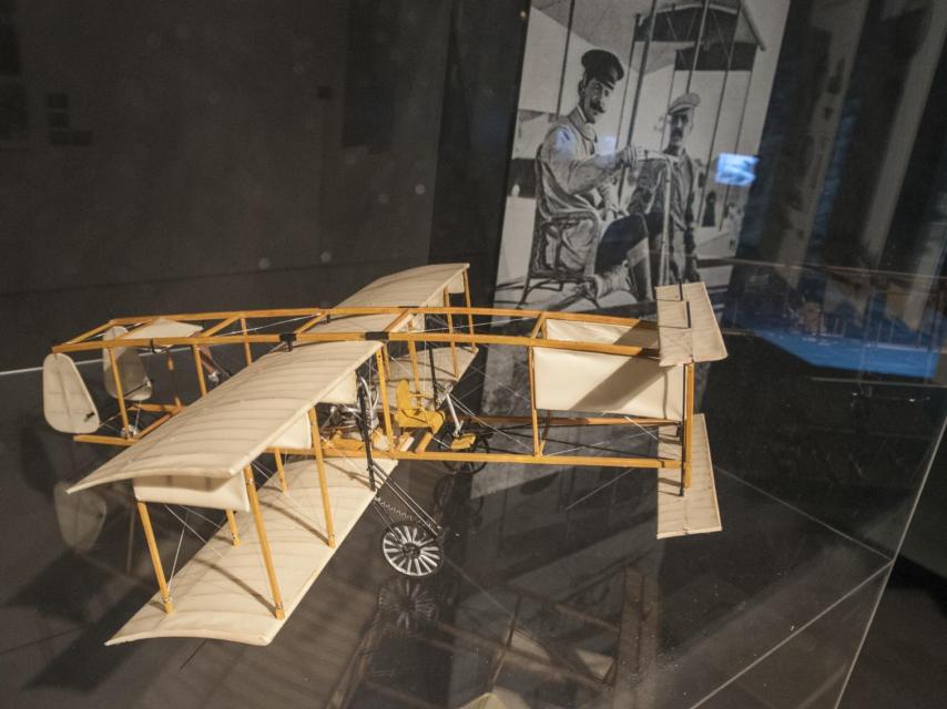 Una imagen de la exposición de Julio Verne.