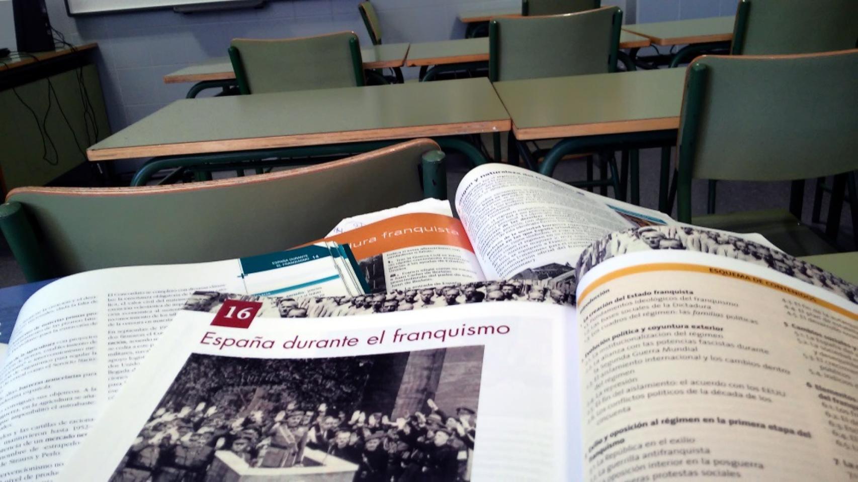 Muchos alumnos apenas abordan el tema de Franco en la escuela.
