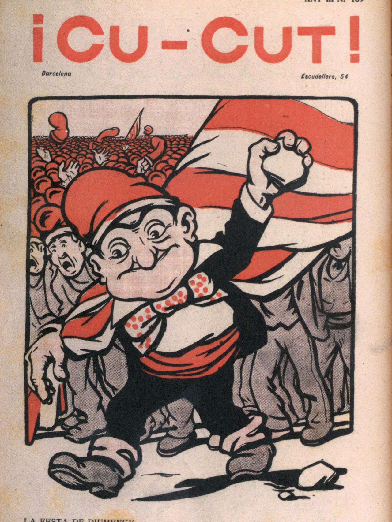 Portada del ¡Cu-Cut! del 28 de enero de 1904.