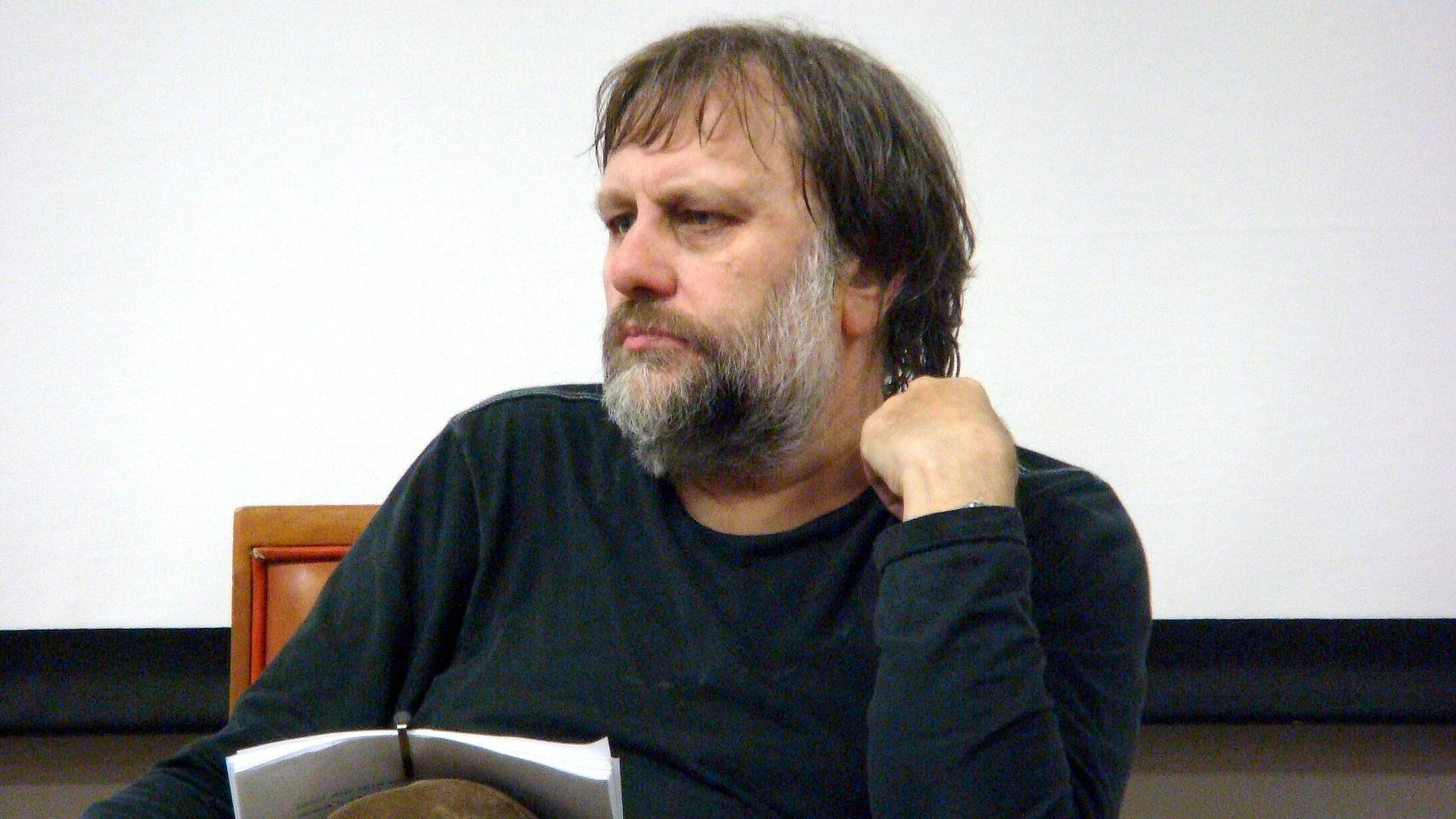 El filósofp Slavoj Zizek, en 2008.