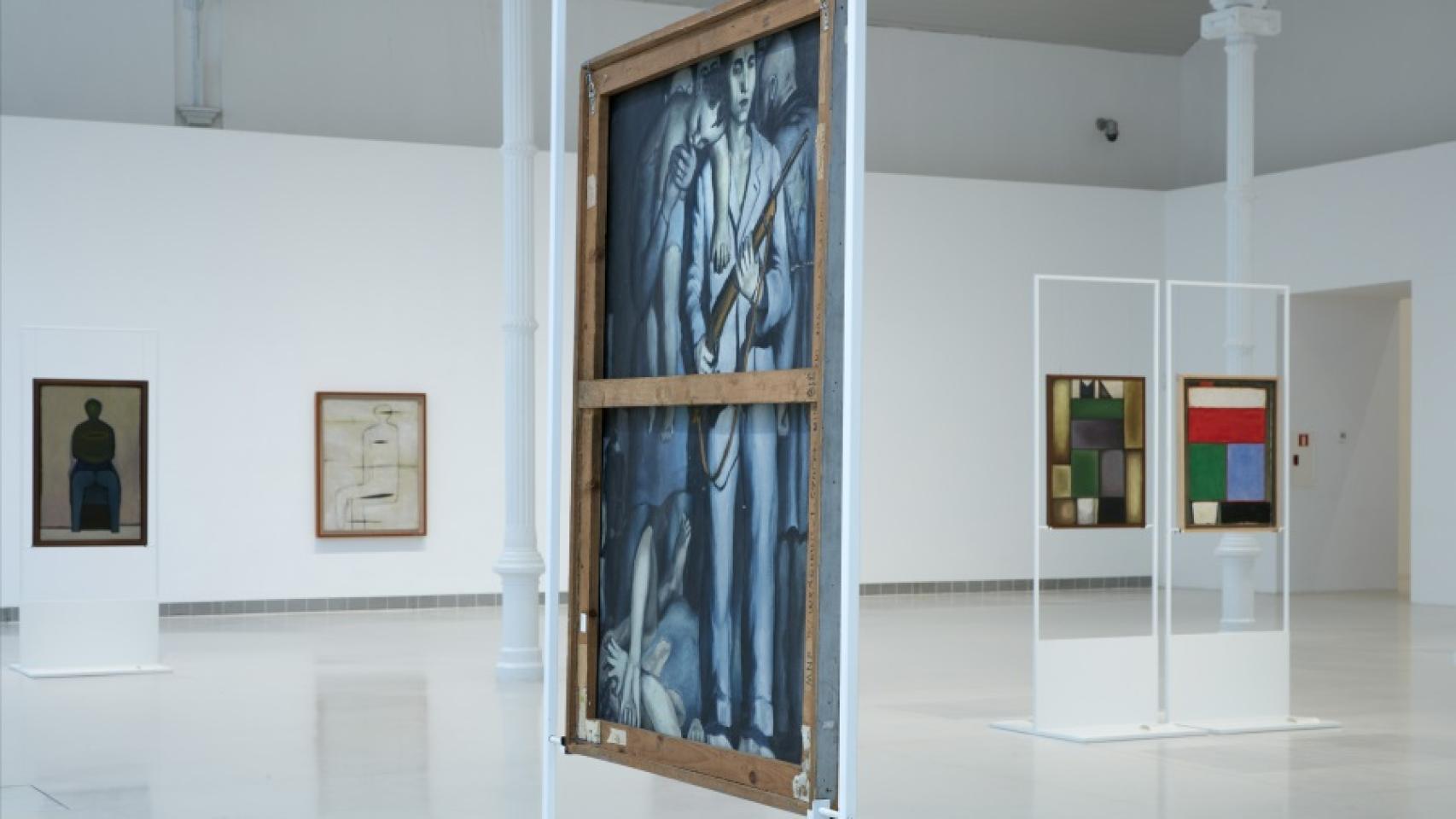 Una imagen de la sala del Palacio Velázquez, en El Retiro.