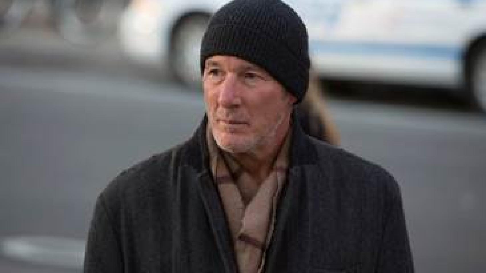 Richard Gere caracterizado de vagabundo en 'Invisibles'