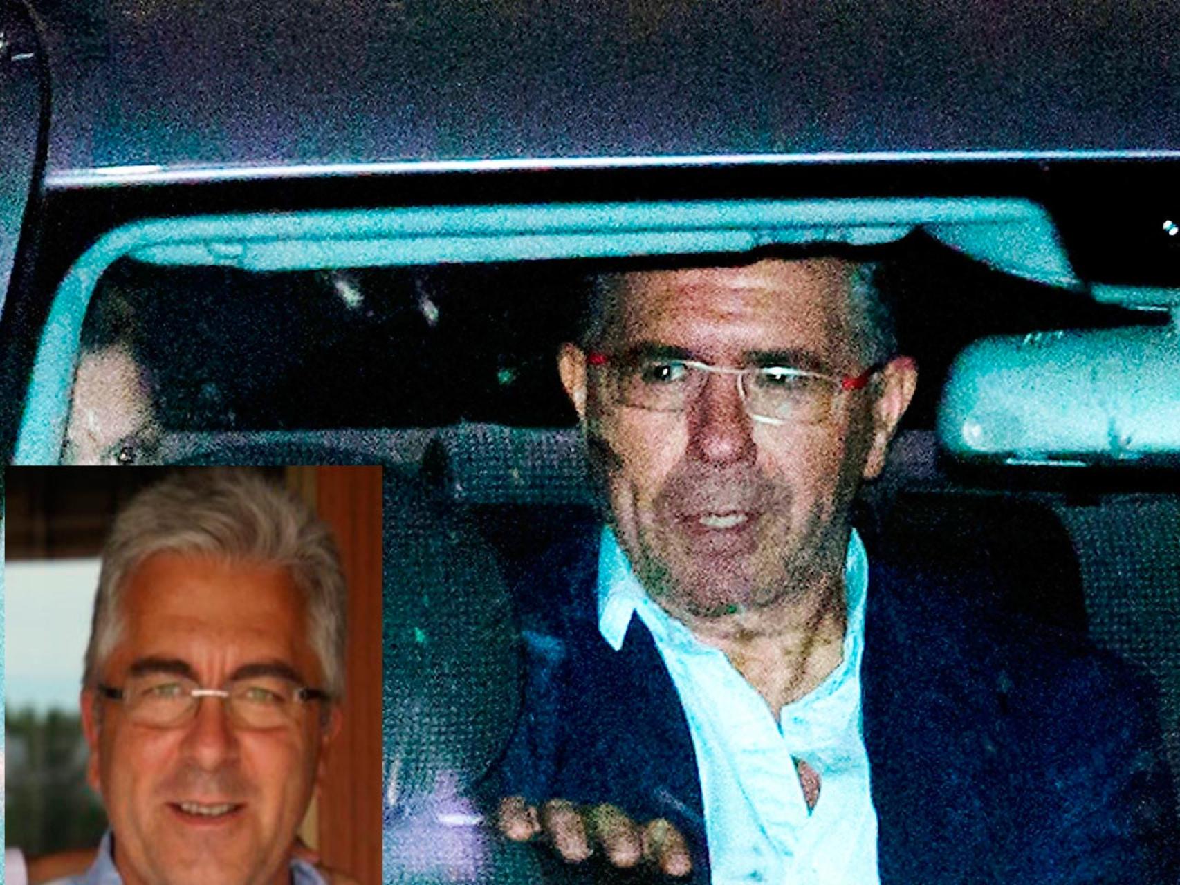 Granados en el momento de su detención.