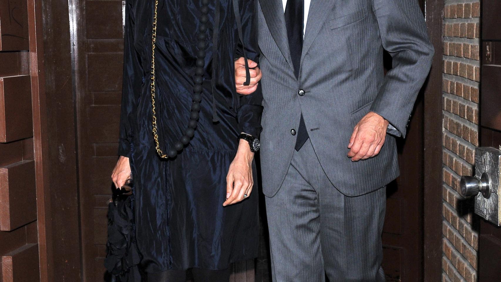 Juan Antonio Samaranch y su mujer, la bella Cristina Bigelli