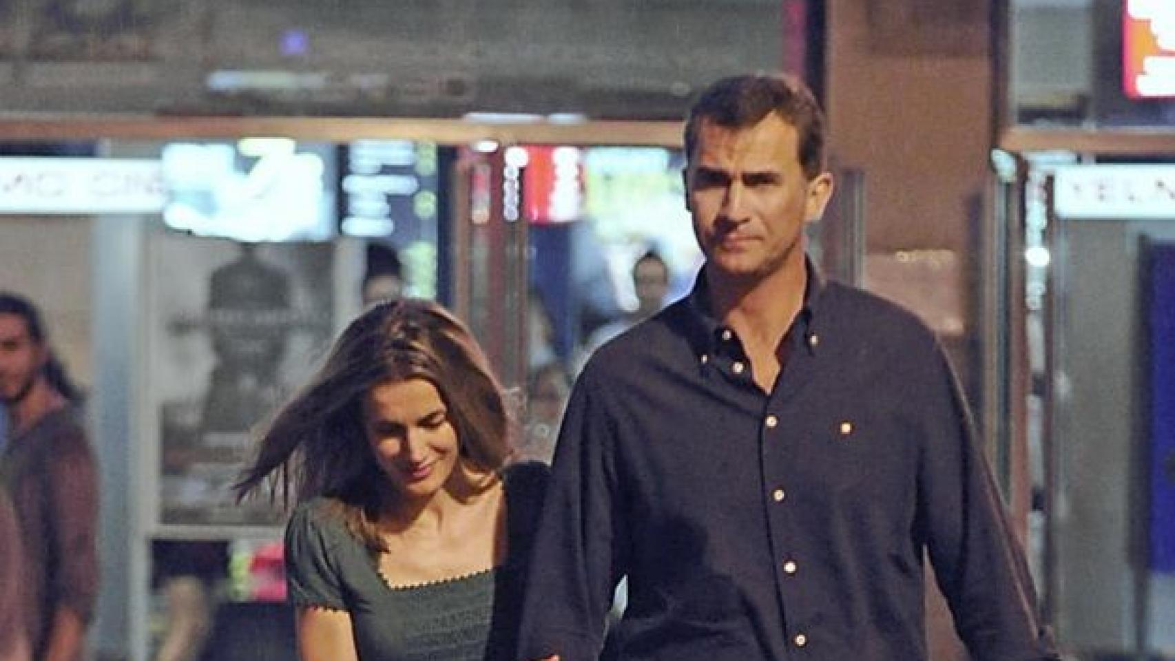 Los Reyes suelen ir una vez por semana al cine