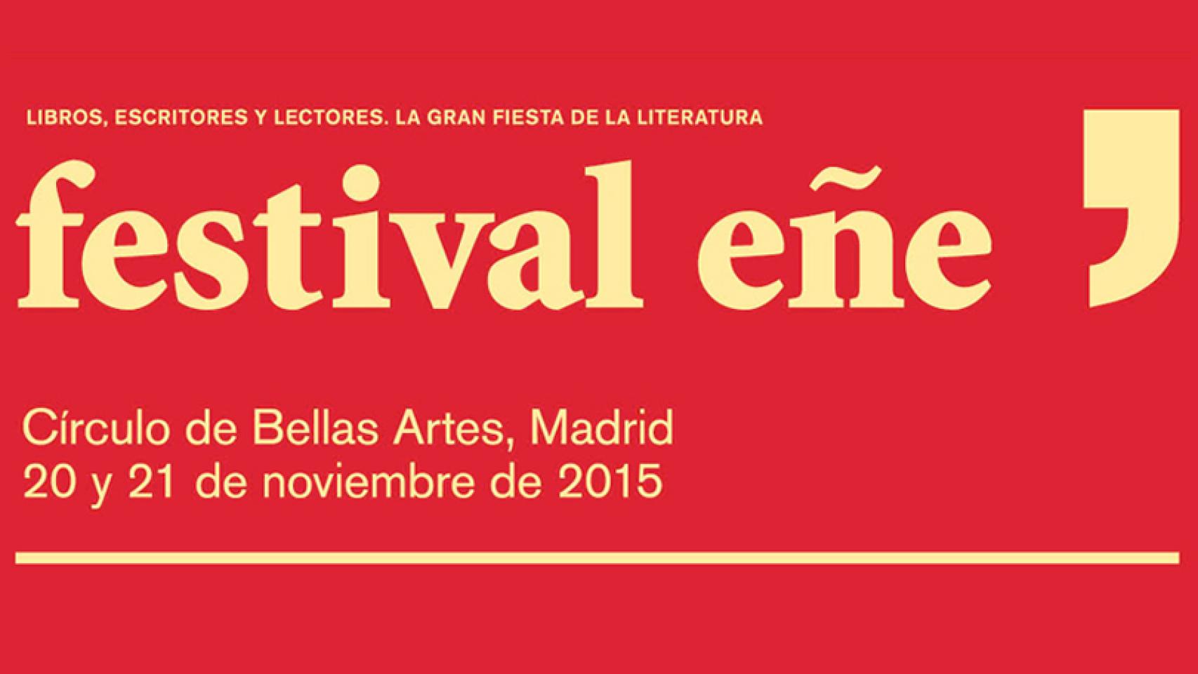 El festival literario de este fin de semana.