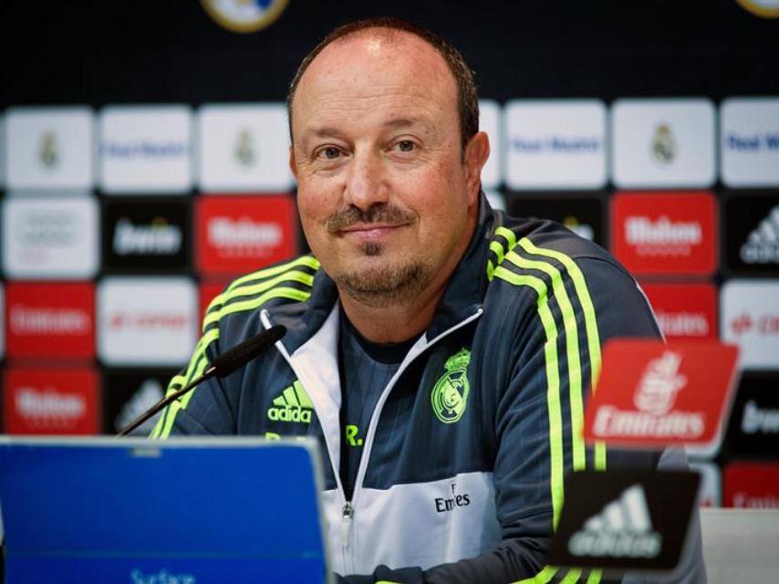 El entrenador blanco atiende a los medios antes del Clásico.