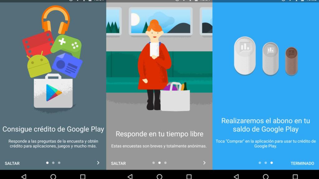 Gana dinero con Google Opinion Rewards, ya disponible en España