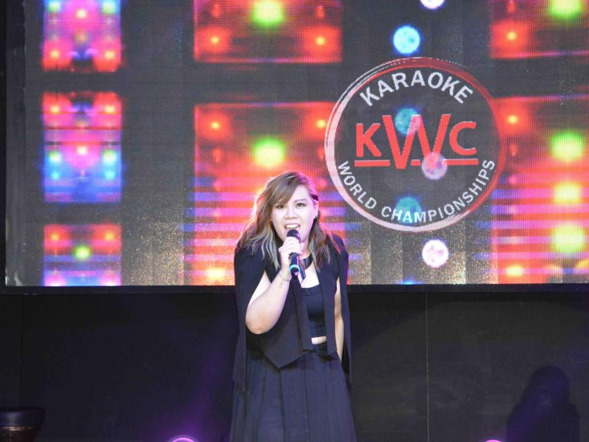 La cantante de Macao.