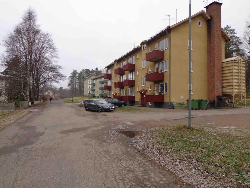 Las viviendas de los refugiados.